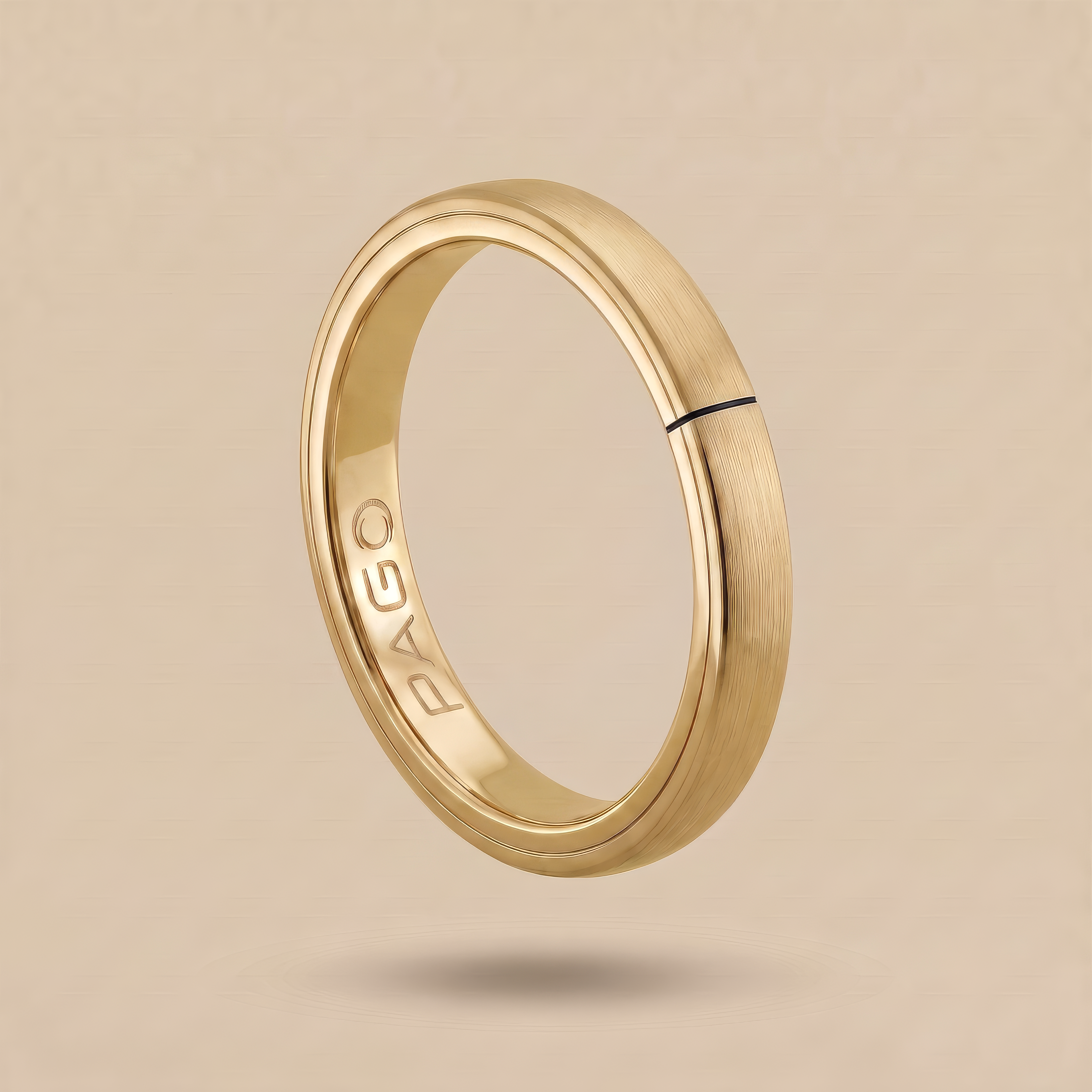 Ultra Slim Gold Rough PAGO